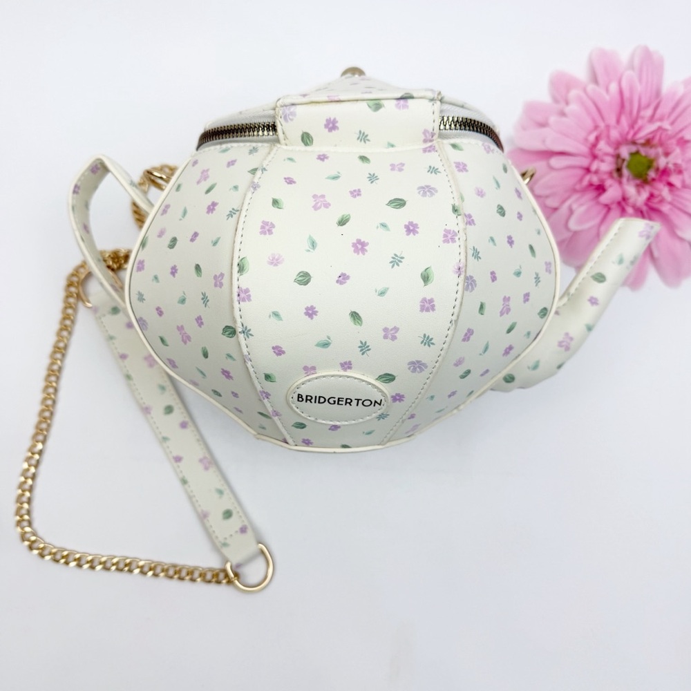 Bridgerton X Her Universe X Hot Topic Teapot Crossbody Bag - Picture 10 of 16